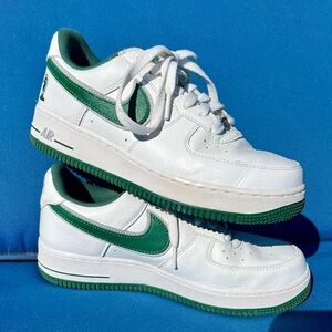 Nike Men's Air Force 1 Low Four Horsemen LeBron FB9128-100 White/Deep Forest